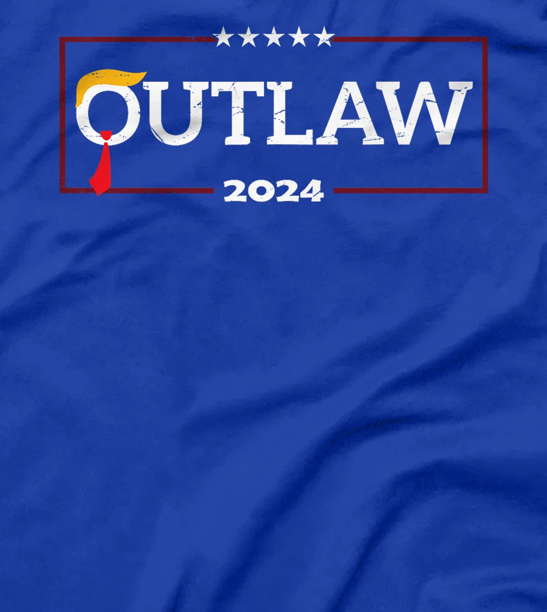 I'm Voting for The Outlaw, The Convicted Felon Funny Trump Premium T-Shirt
