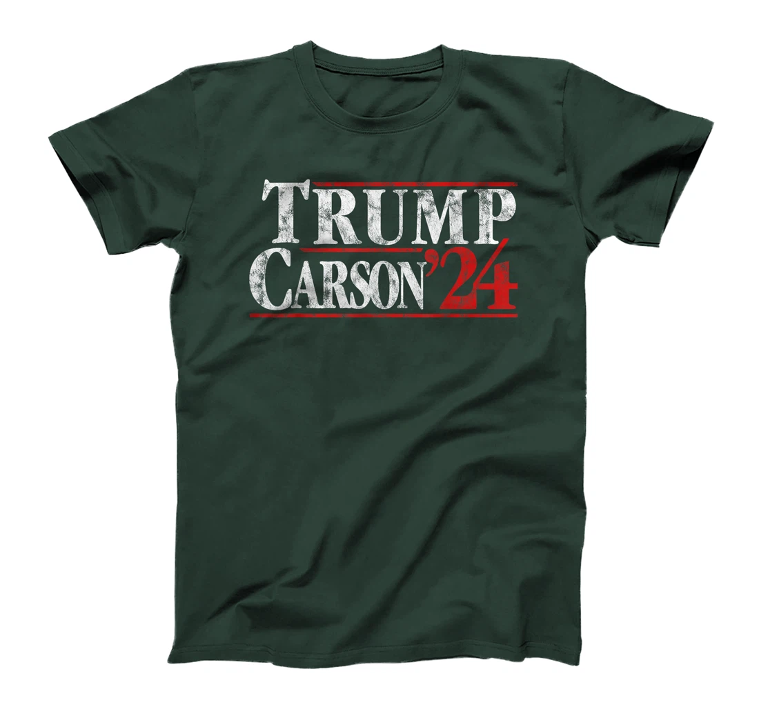 Trump Carson 2024 Presidential Election Retro Vintage T-Shirt
