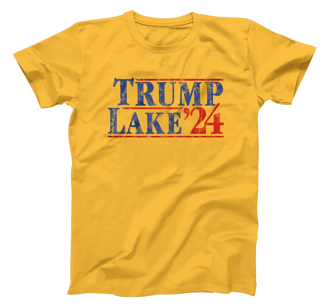 Trump Lake 2024 Presidential Election Retro Vintage T-Shirt