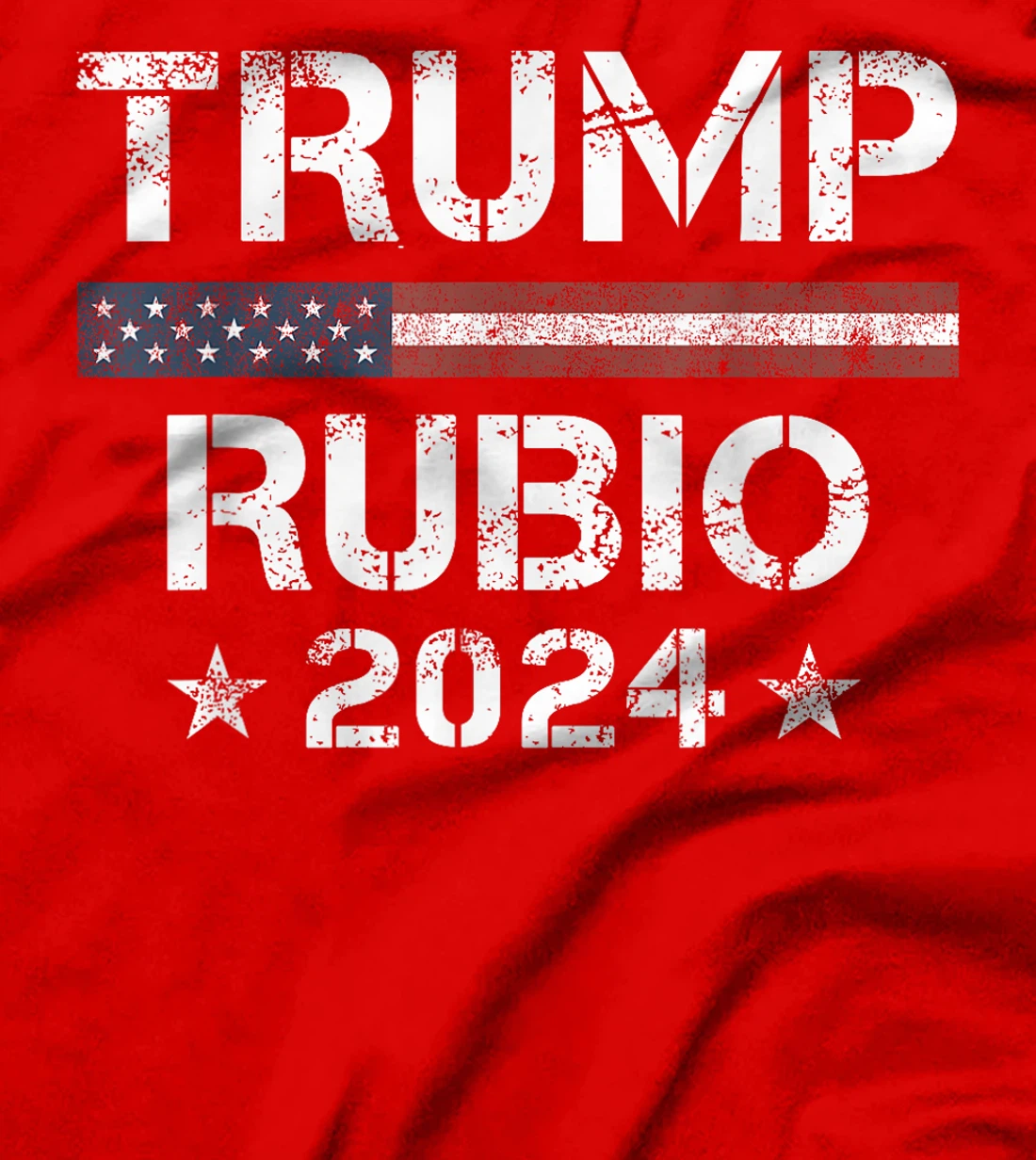 Trump Rubio 2024 Vintage USA T-Shirt