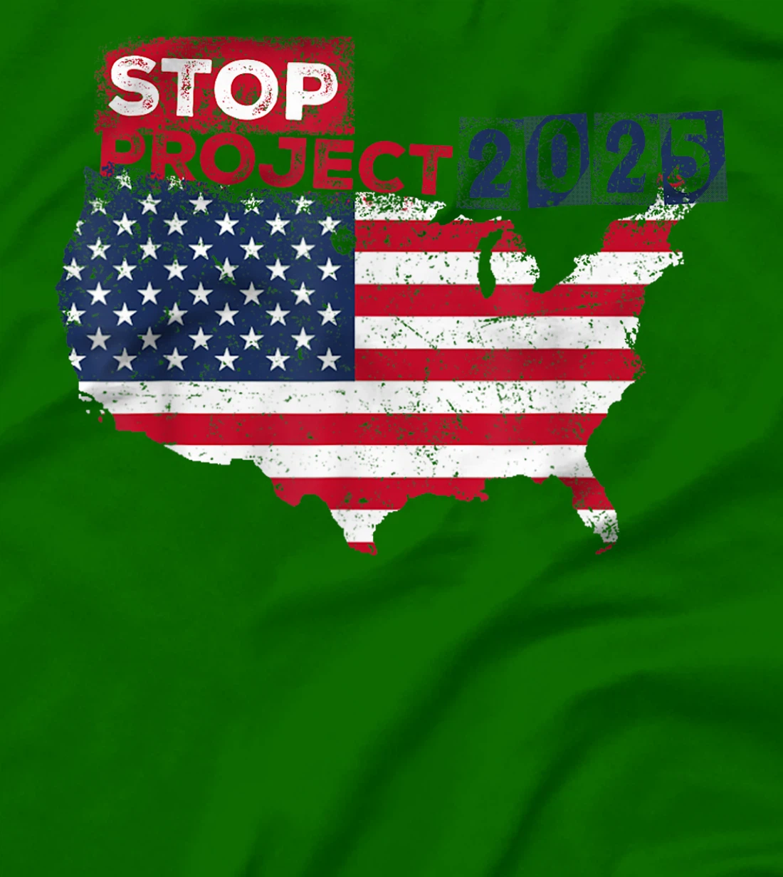 Stop Project 2025 Trump's Project Anti Trump 2024 T-Shirt