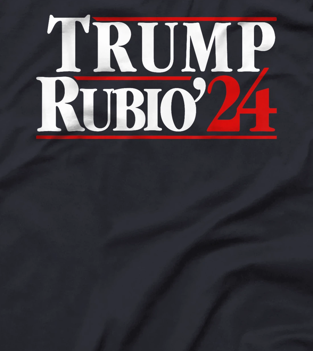 Trump Rubio 2024 Presidential Election T-Shirt