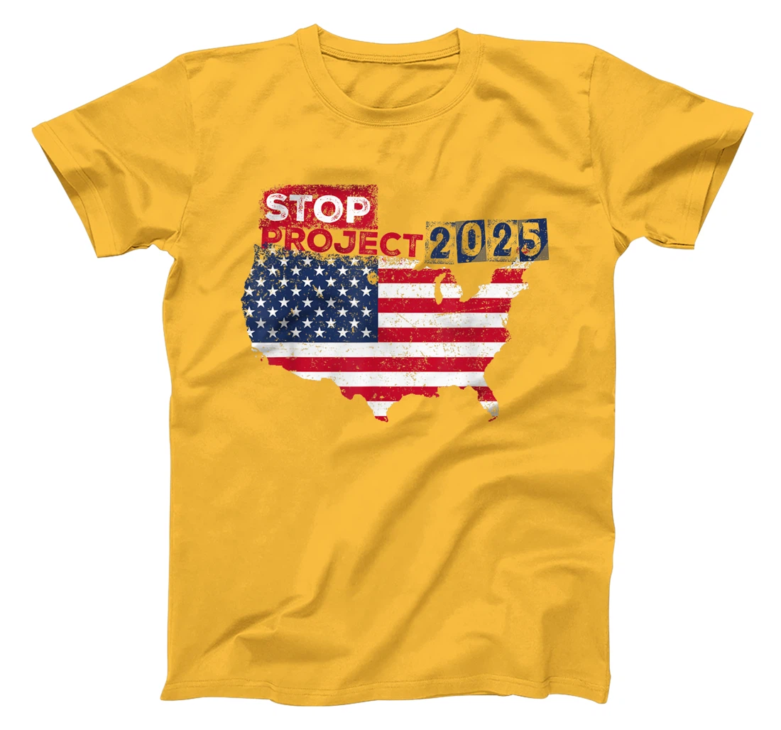 Stop Project 2025 Trump's Project Anti Trump 2024 T-Shirt
