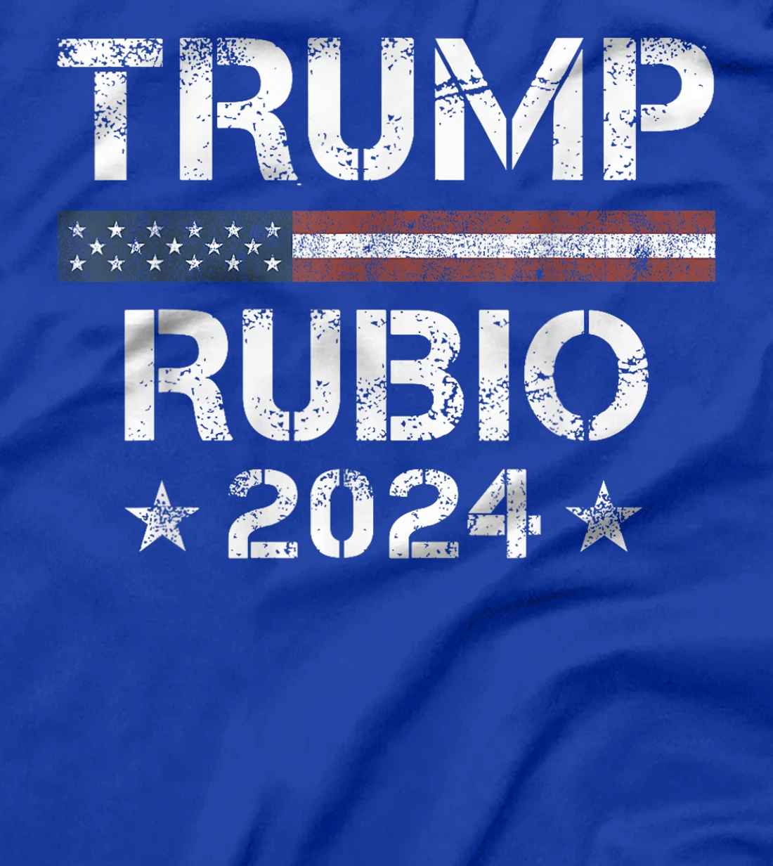 Trump Rubio 2024 Vintage USA T-Shirt