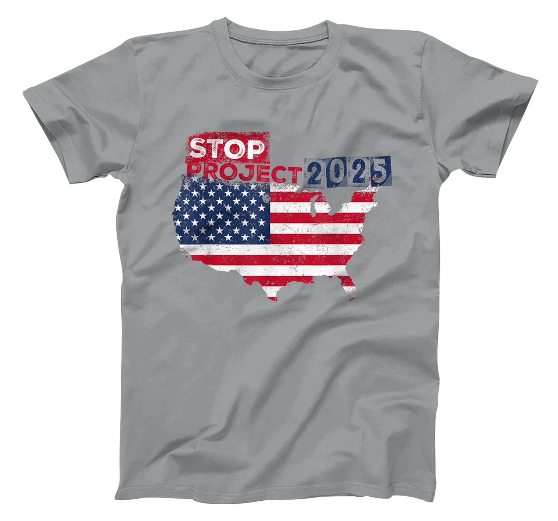 Stop Project 2025 Trump's Project Anti Trump 2024 T-Shirt