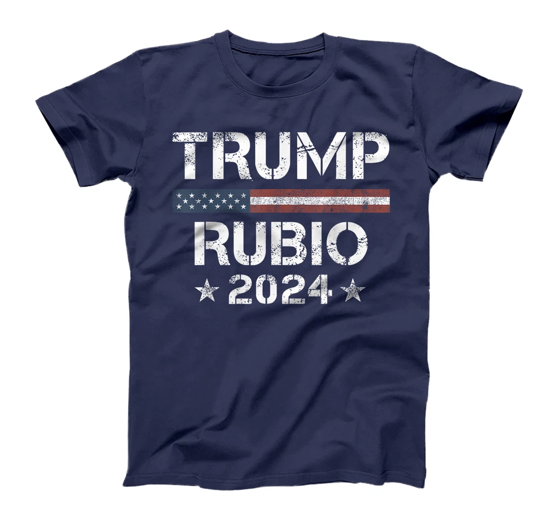 Trump Rubio 2024 Vintage USA T-Shirt