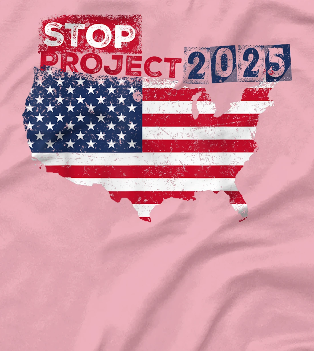 Stop Project 2025 Trump's Project Anti Trump 2024 T-Shirt