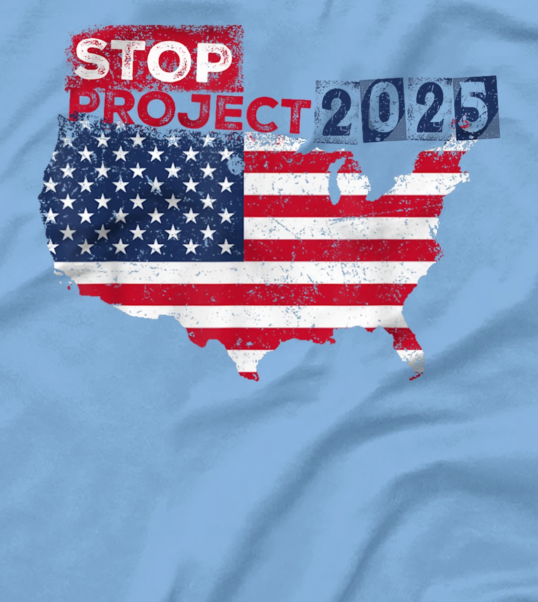 Stop Project 2025 Trump's Project Anti Trump 2024 T-Shirt