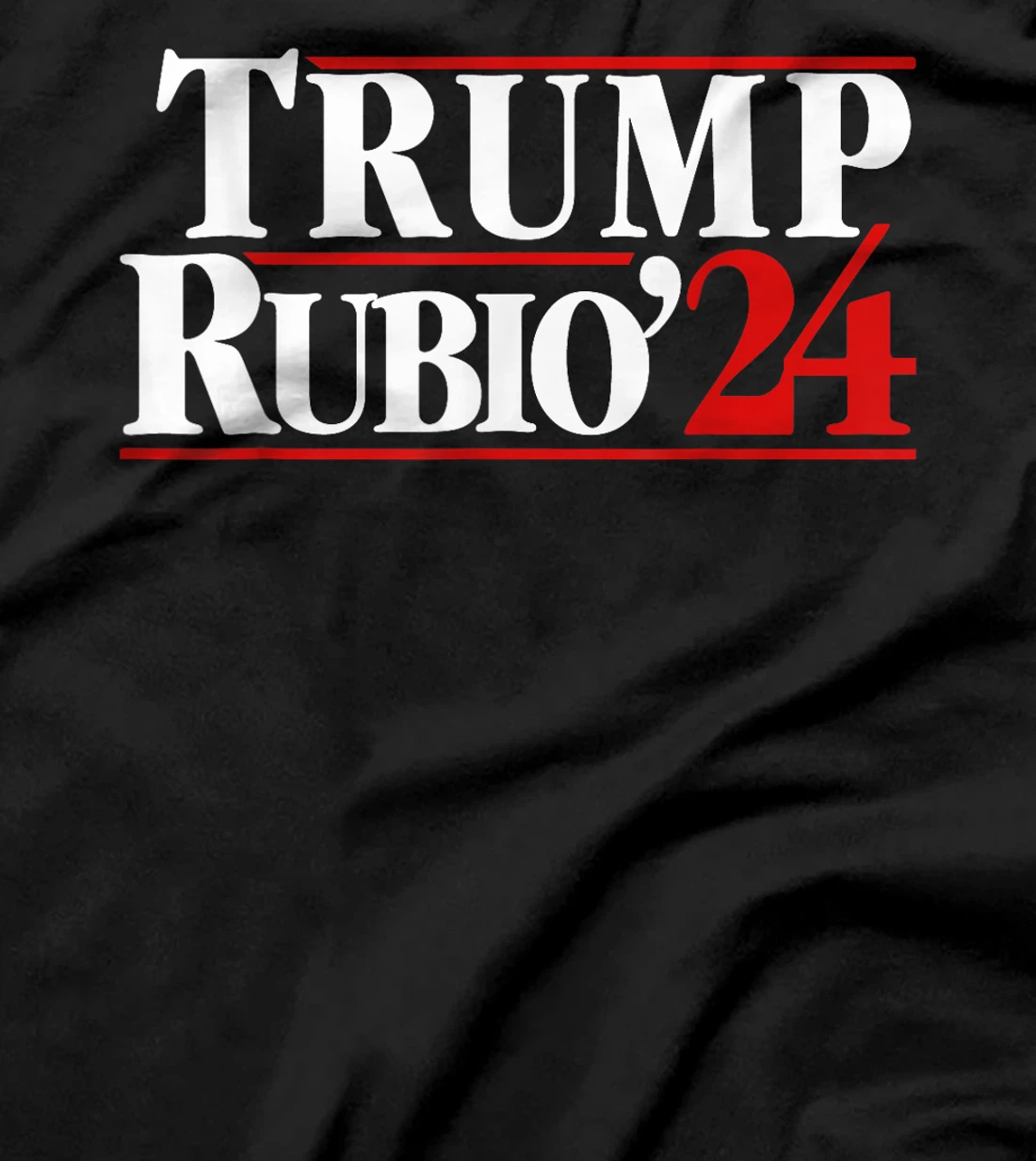 Trump Rubio 2024 Presidential Election T-Shirt