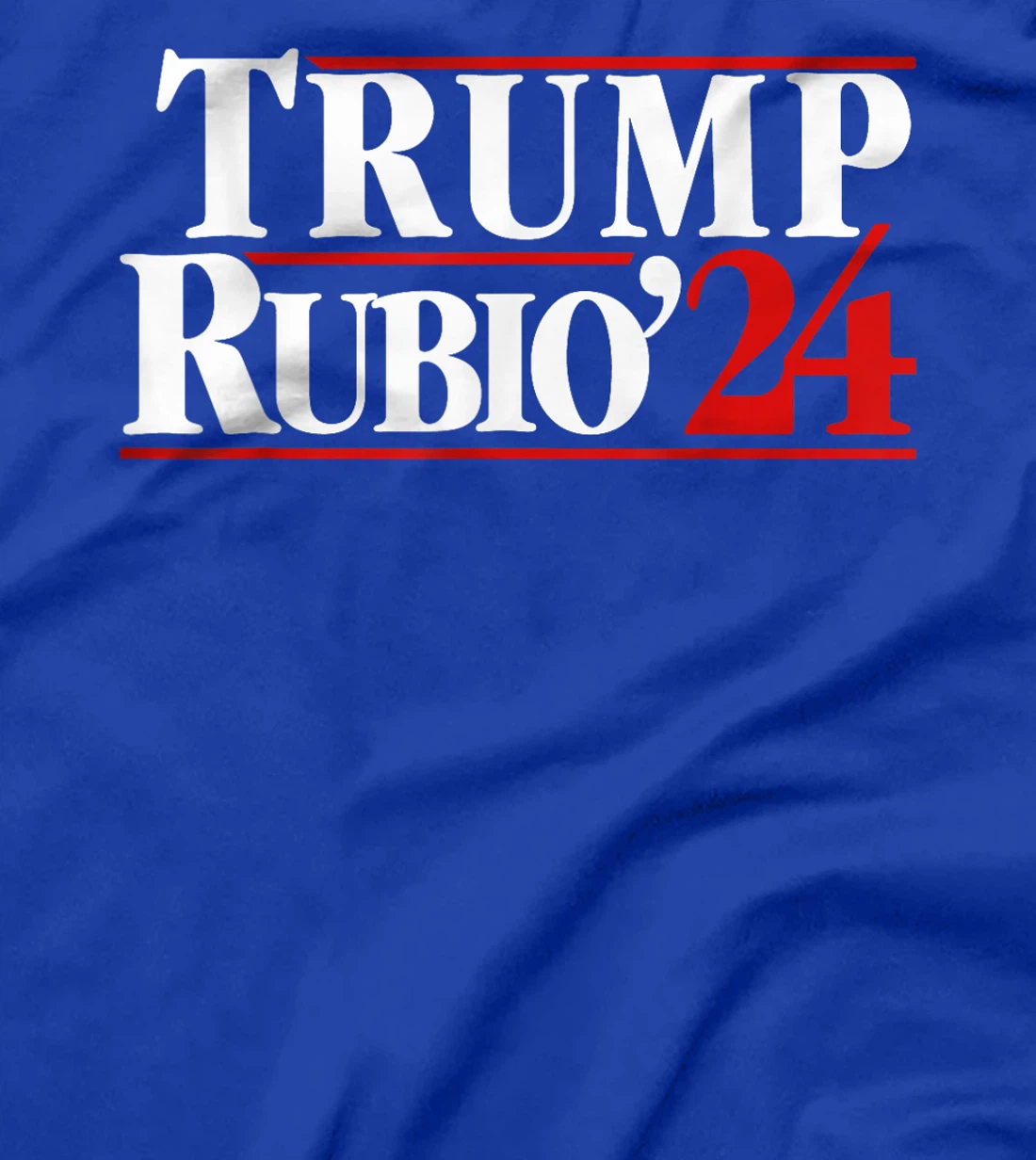 Trump Rubio 2024 Presidential Election T-Shirt