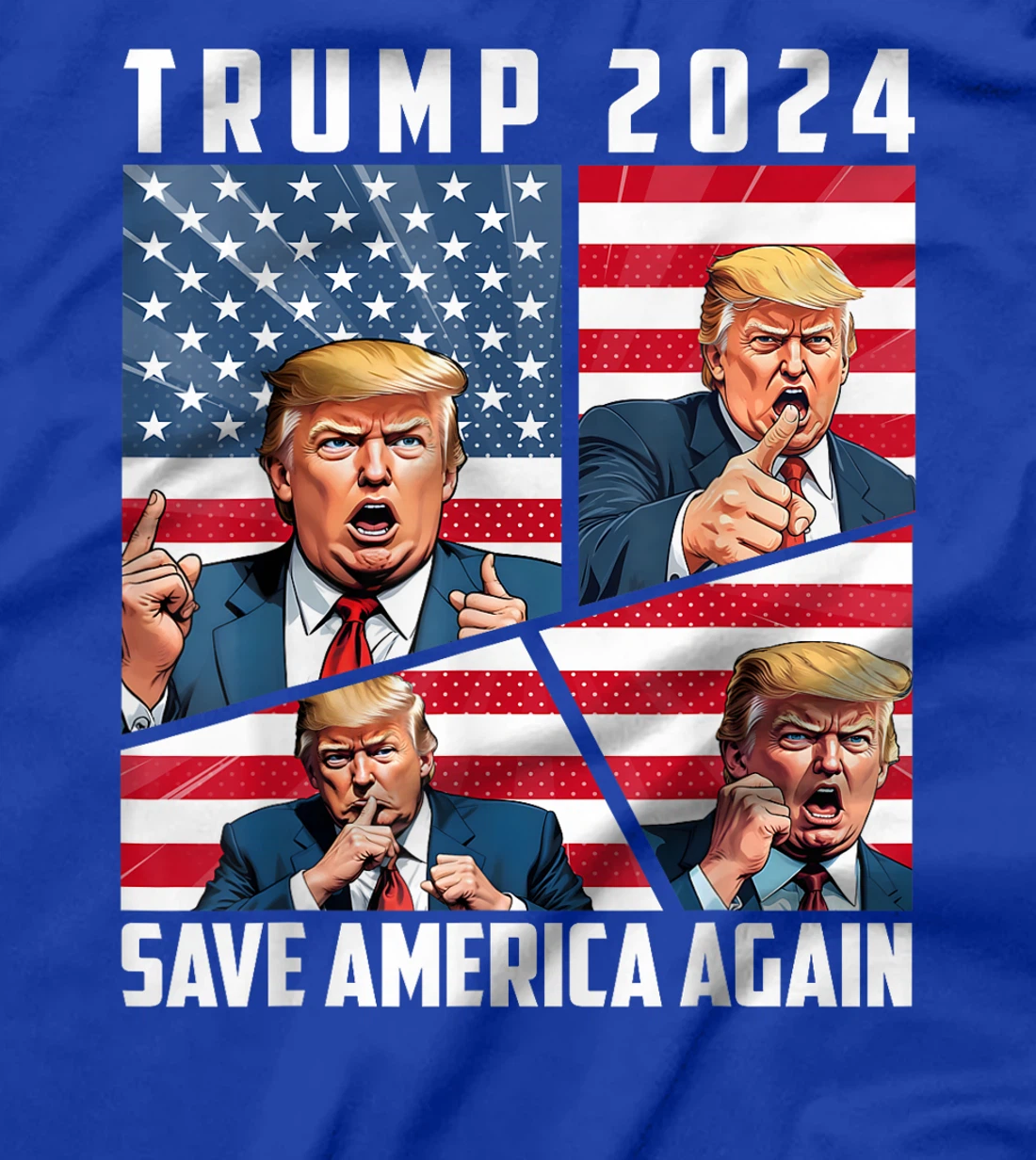 Trump 2024 Save America Again T-Shirt