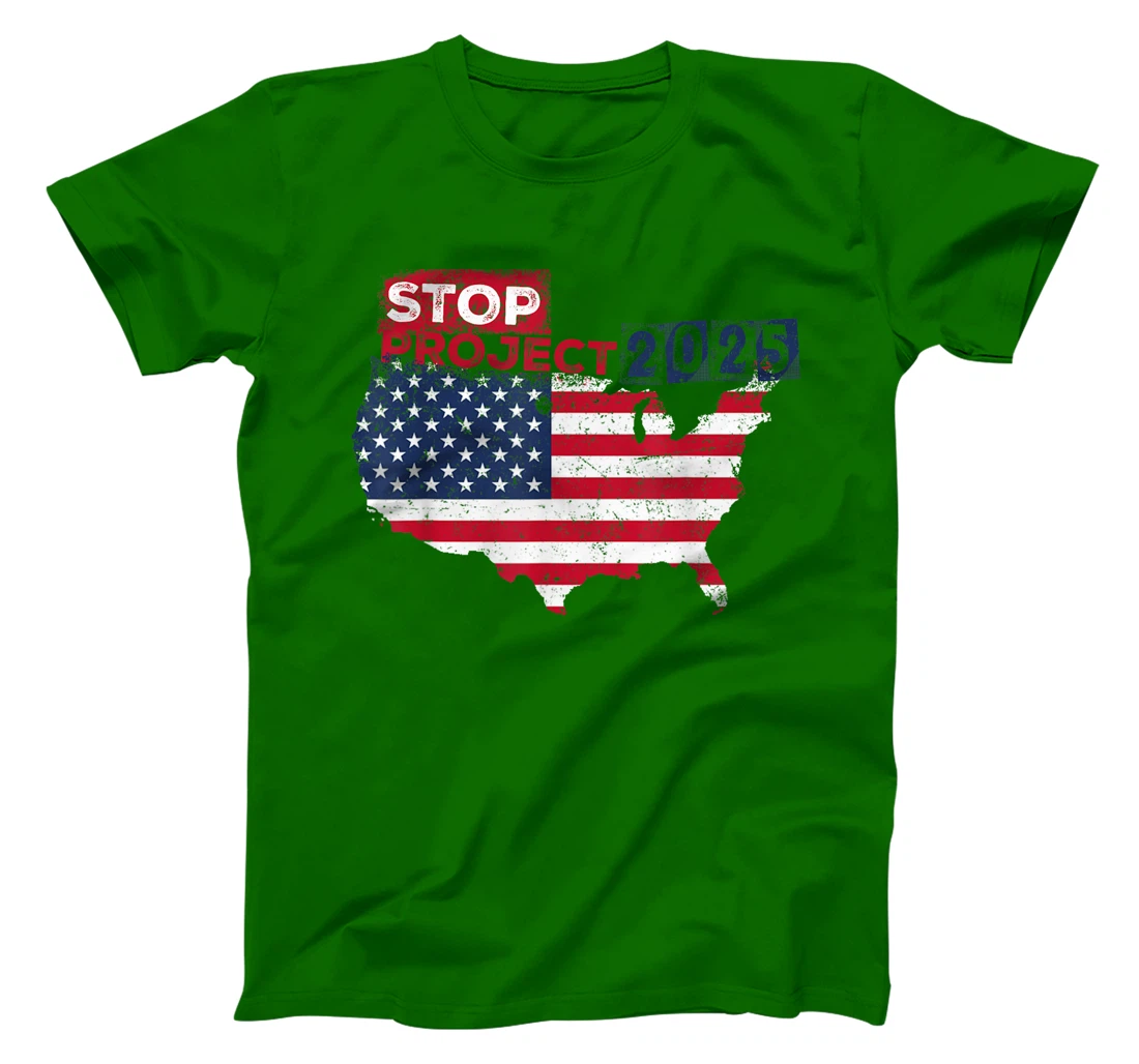 Stop Project 2025 Trump's Project Anti Trump 2024 T-Shirt