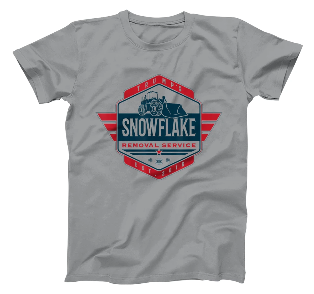 Trump's Snowflake Removal Service - Funny Donald Trump 2024 T-Shirt