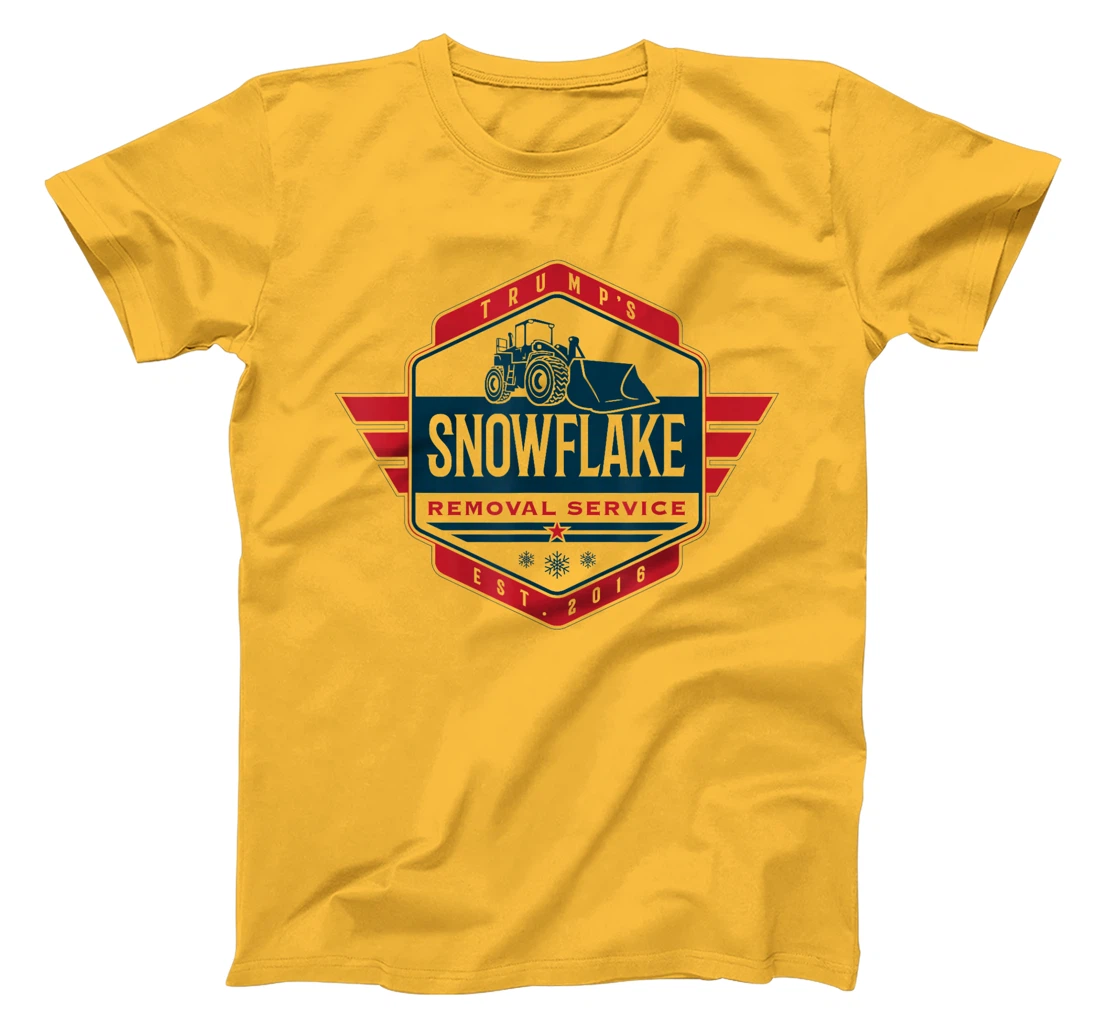 Trump's Snowflake Removal Service - Funny Donald Trump 2024 T-Shirt
