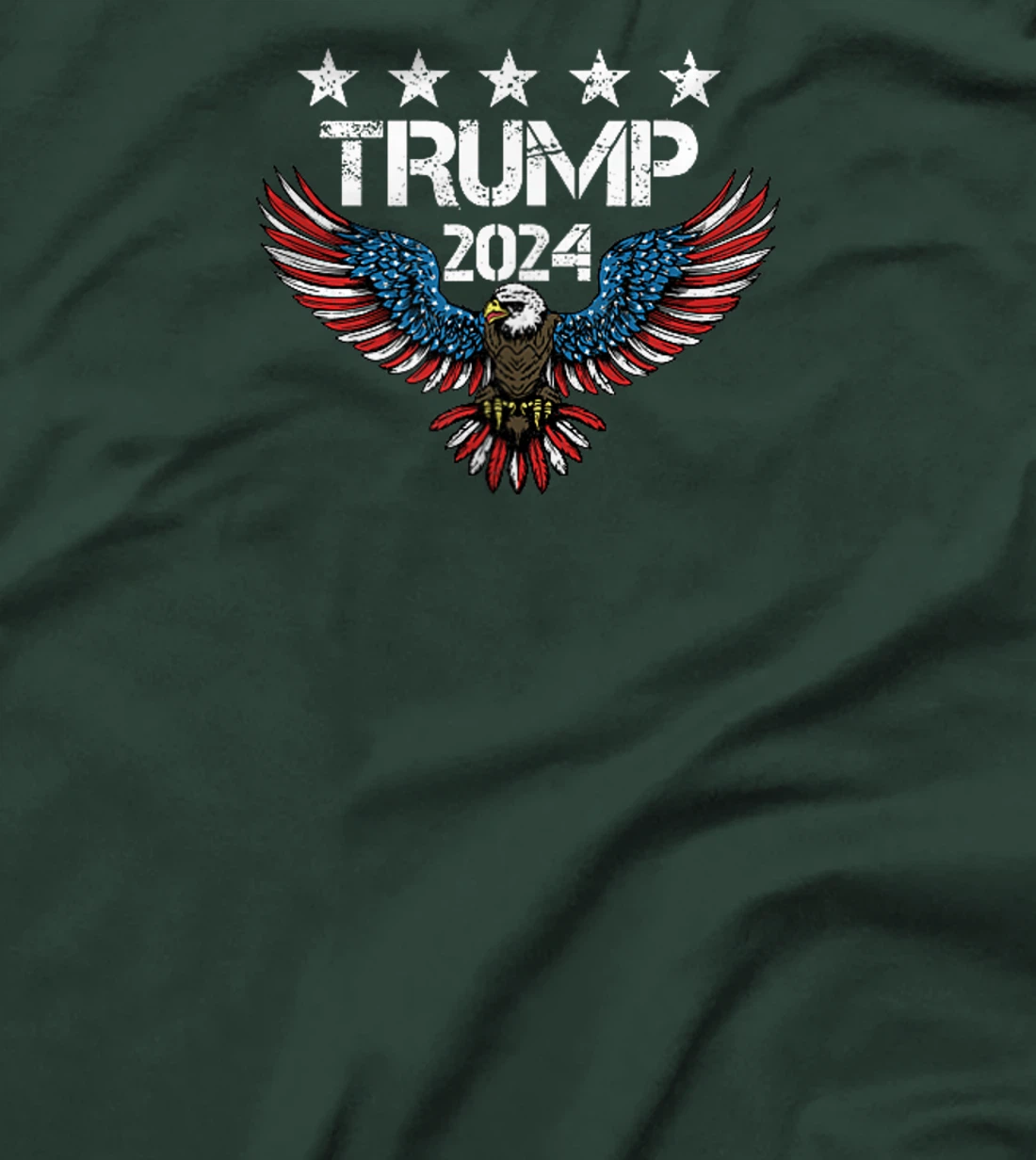 Trump Middle Finger (On Back) Haters Gonna Hate Donald Trump T-Shirt