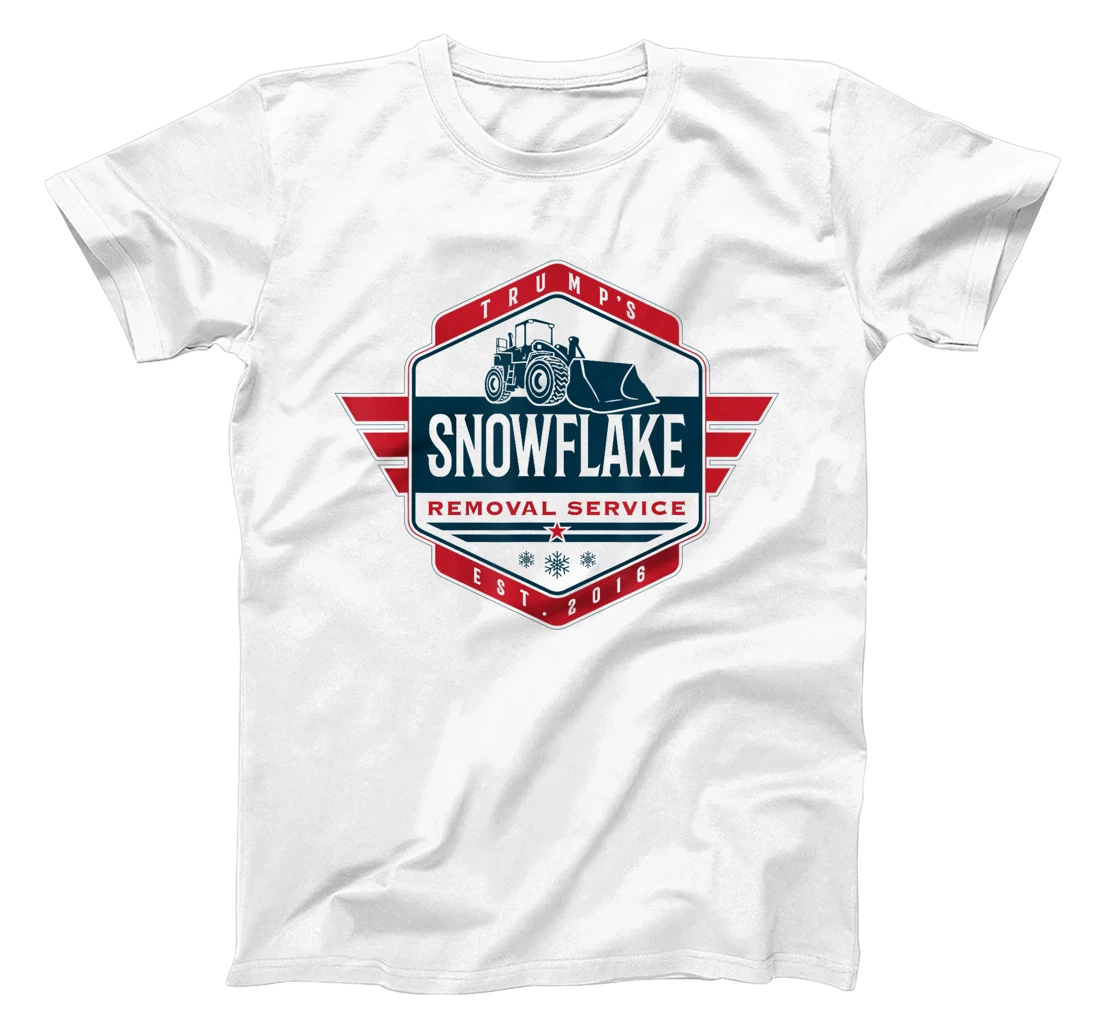 Trump's Snowflake Removal Service - Funny Donald Trump 2024 T-Shirt