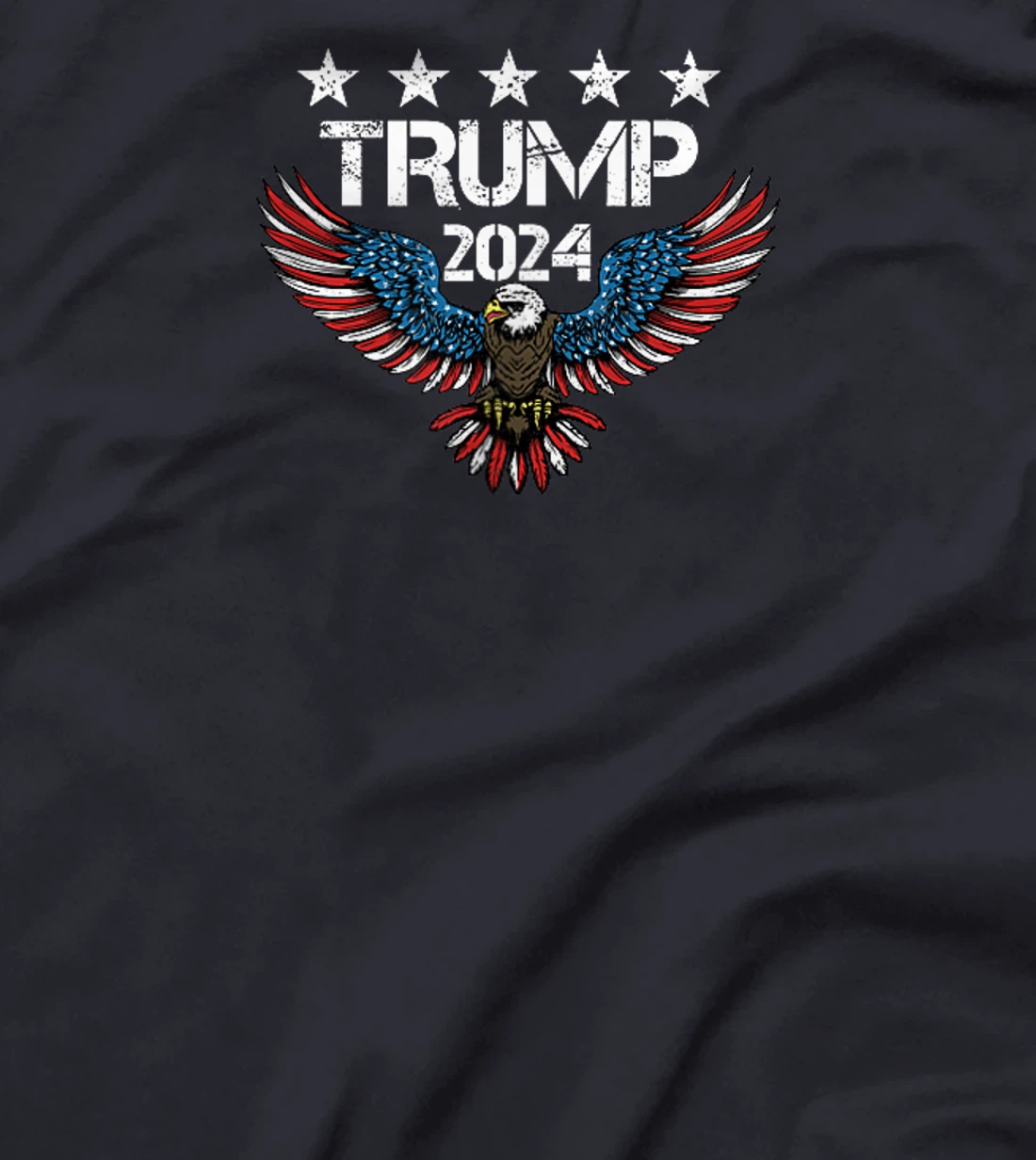 Trump Middle Finger (On Back) Haters Gonna Hate Donald Trump T-Shirt