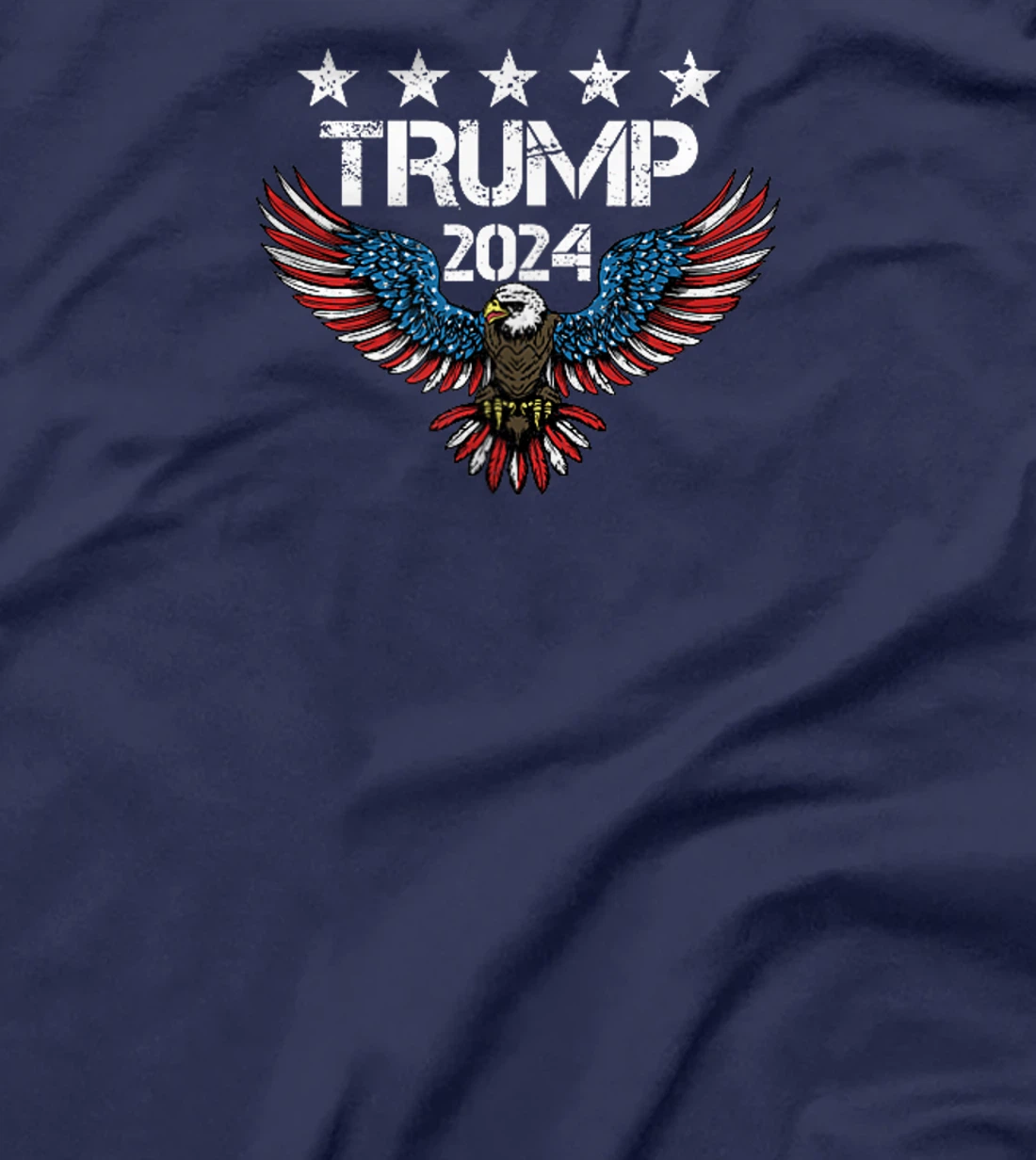 Trump Middle Finger (On Back) Haters Gonna Hate Donald Trump T-Shirt