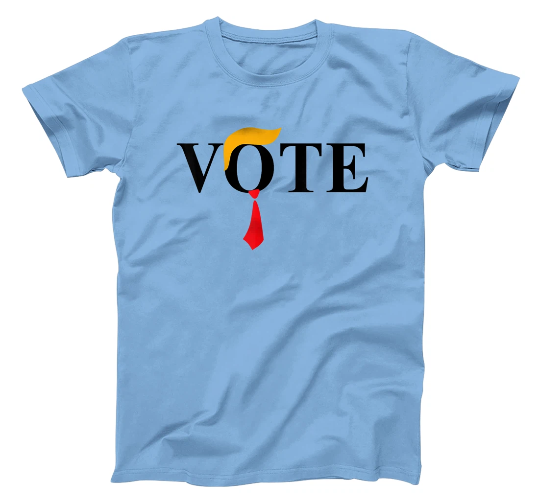 Vote Trump Haircut Tie Funny Vote Felon Trump 47 T-Shirt