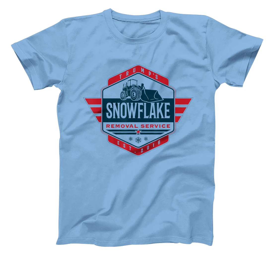 Trump's Snowflake Removal Service - Funny Donald Trump 2024 T-Shirt