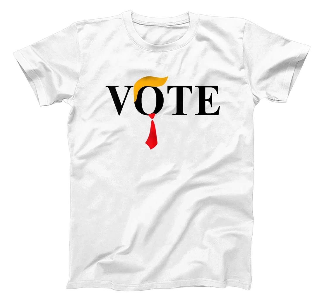 Vote Trump Haircut Tie Funny Vote Felon Trump 47 T-Shirt