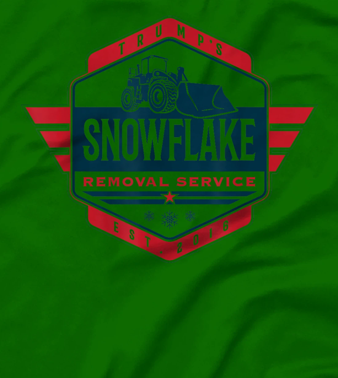 Trump's Snowflake Removal Service - Funny Donald Trump 2024 T-Shirt