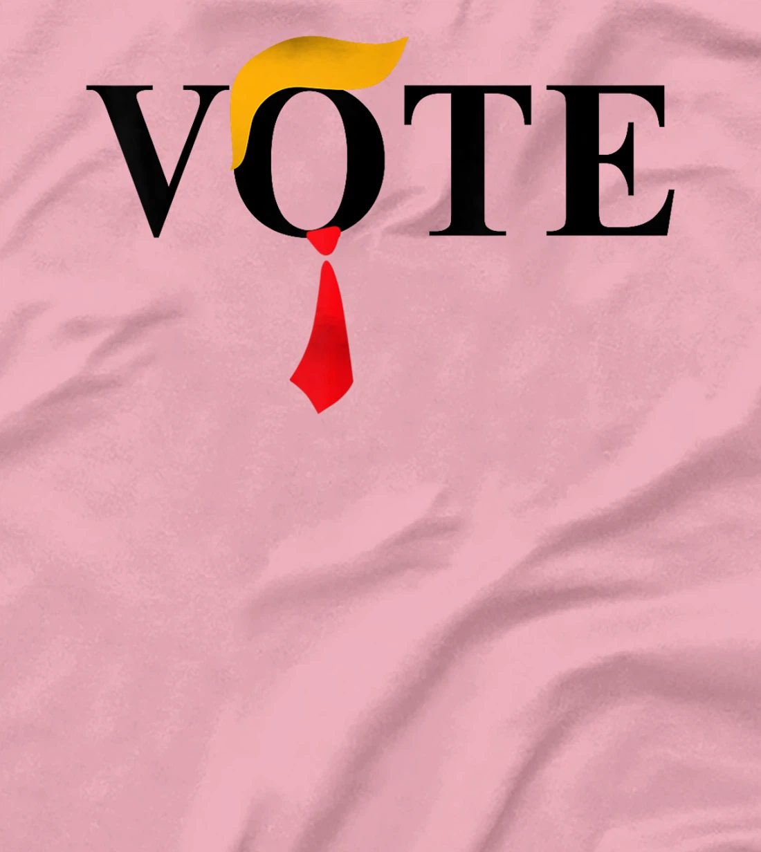 Vote Trump Haircut Tie Funny Vote Felon Trump 47 T-Shirt