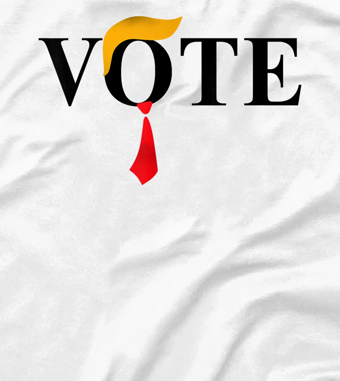 Vote Trump Haircut Tie Funny Vote Felon Trump 47 T-Shirt