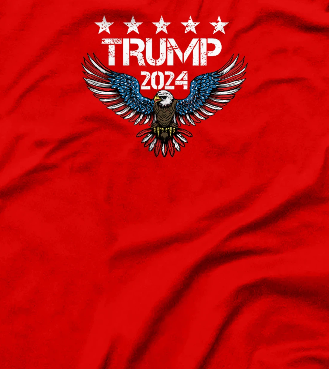 Trump Middle Finger (On Back) Haters Gonna Hate Donald Trump T-Shirt