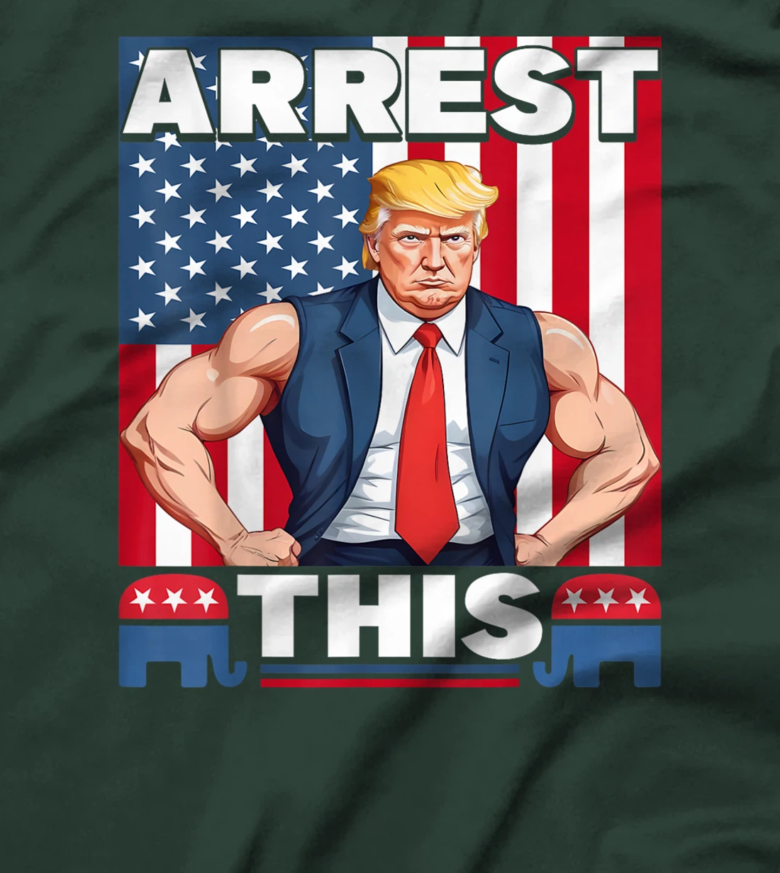 Womens Funny Quote Trump 2024 Arrest This Trump T-Shirt