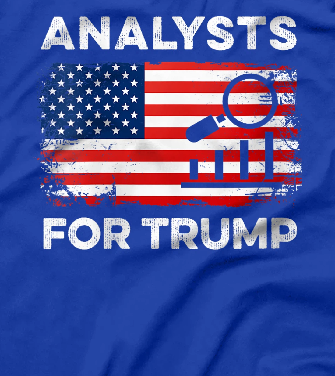 Womens Analysts For Trump Funny Election 2024 Analyst Voter Voting T-Shirt
