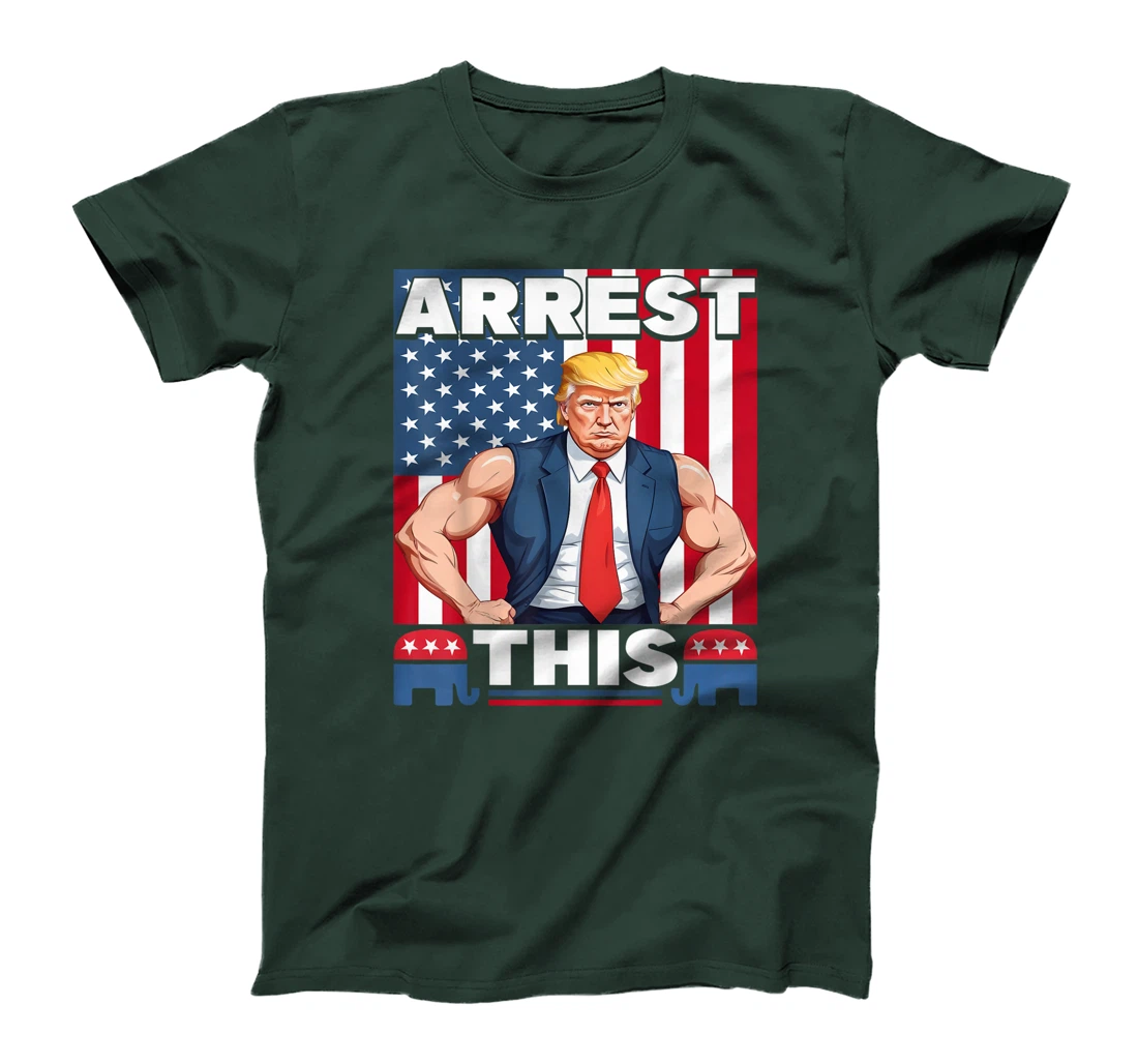 Womens Funny Quote Trump 2024 Arrest This Trump T-Shirt