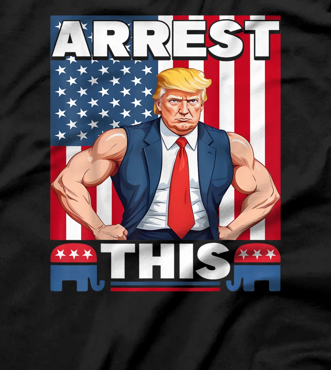 Womens Funny Quote Trump 2024 Arrest This Trump T-Shirt