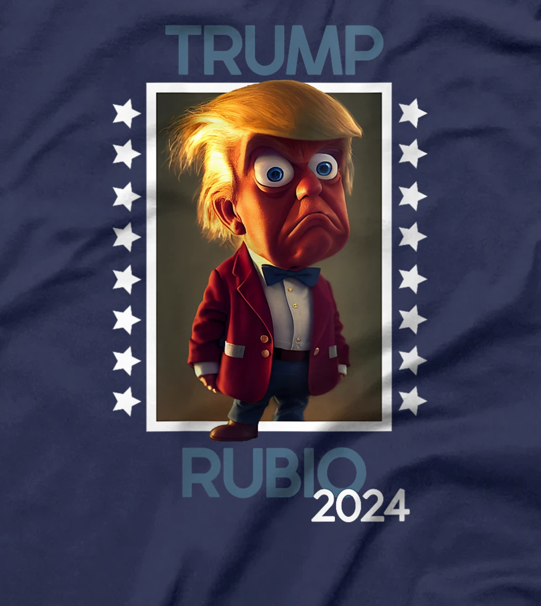 Womens Elect Marco Rubio Donald Trump President T-Shirt