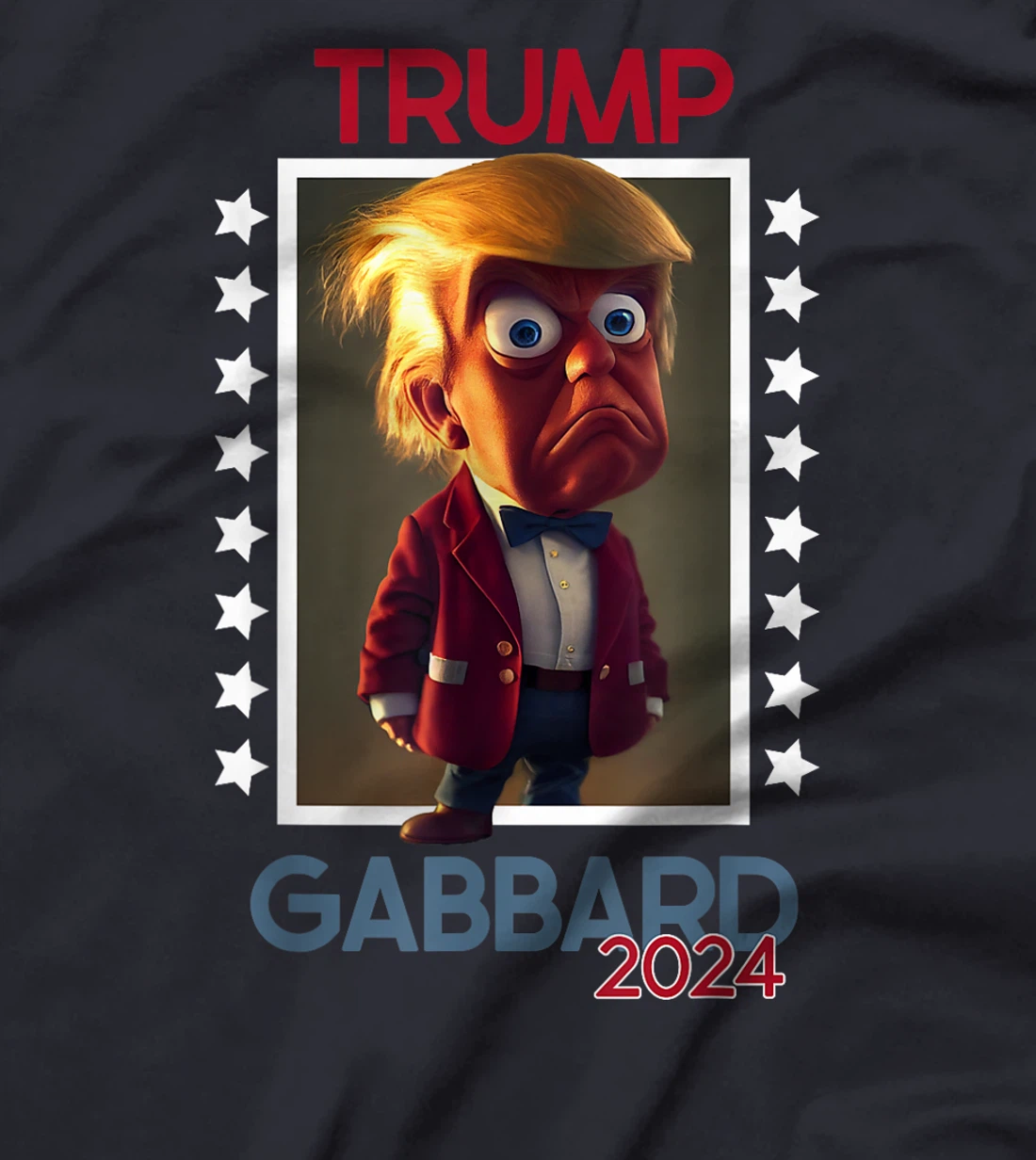 Funny Trump Gabbard Grumpy Election T-Shirt