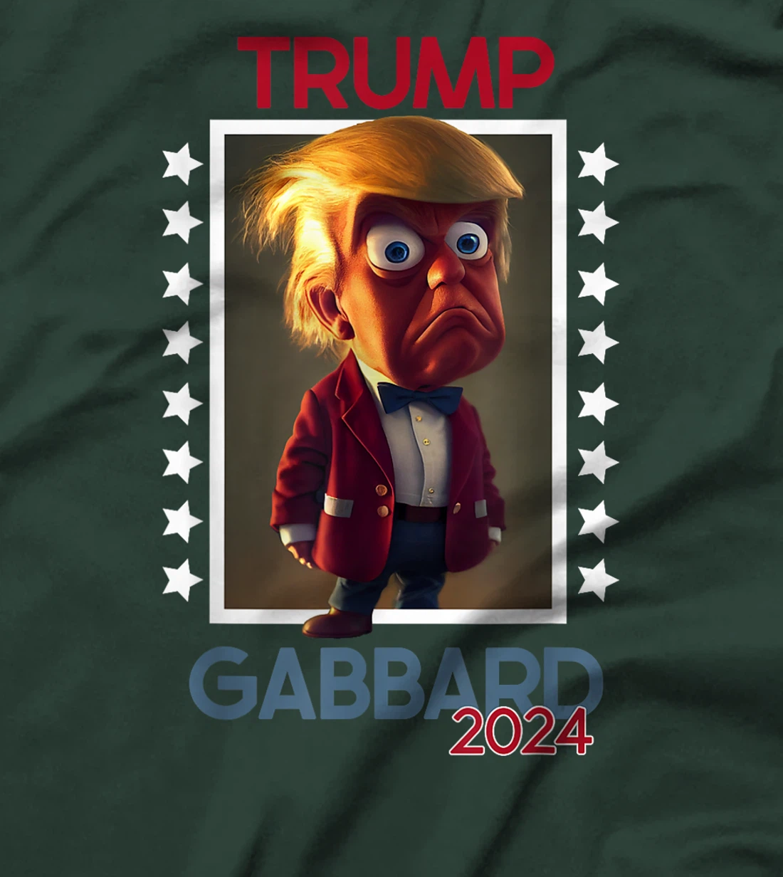 Funny Trump Gabbard Grumpy Election T-Shirt