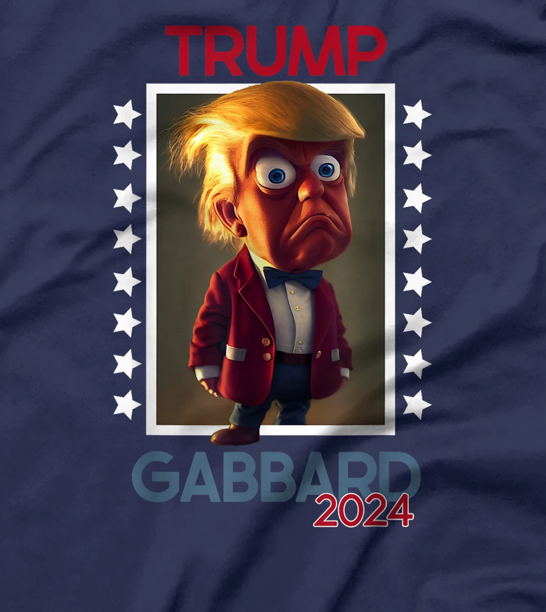 Funny Trump Gabbard Grumpy Election T-Shirt