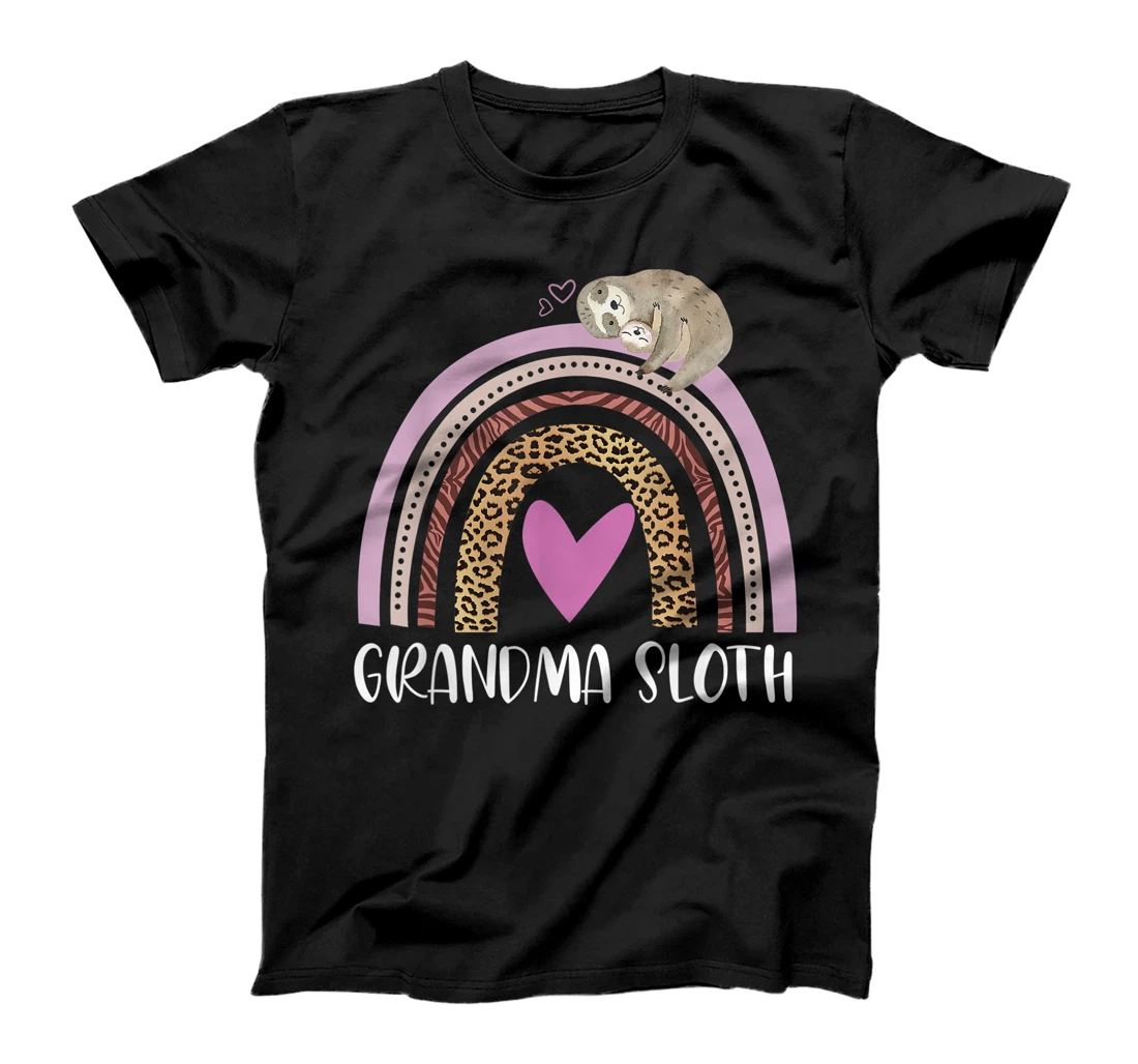 Grandma Sloth Matching Family T-Shirt