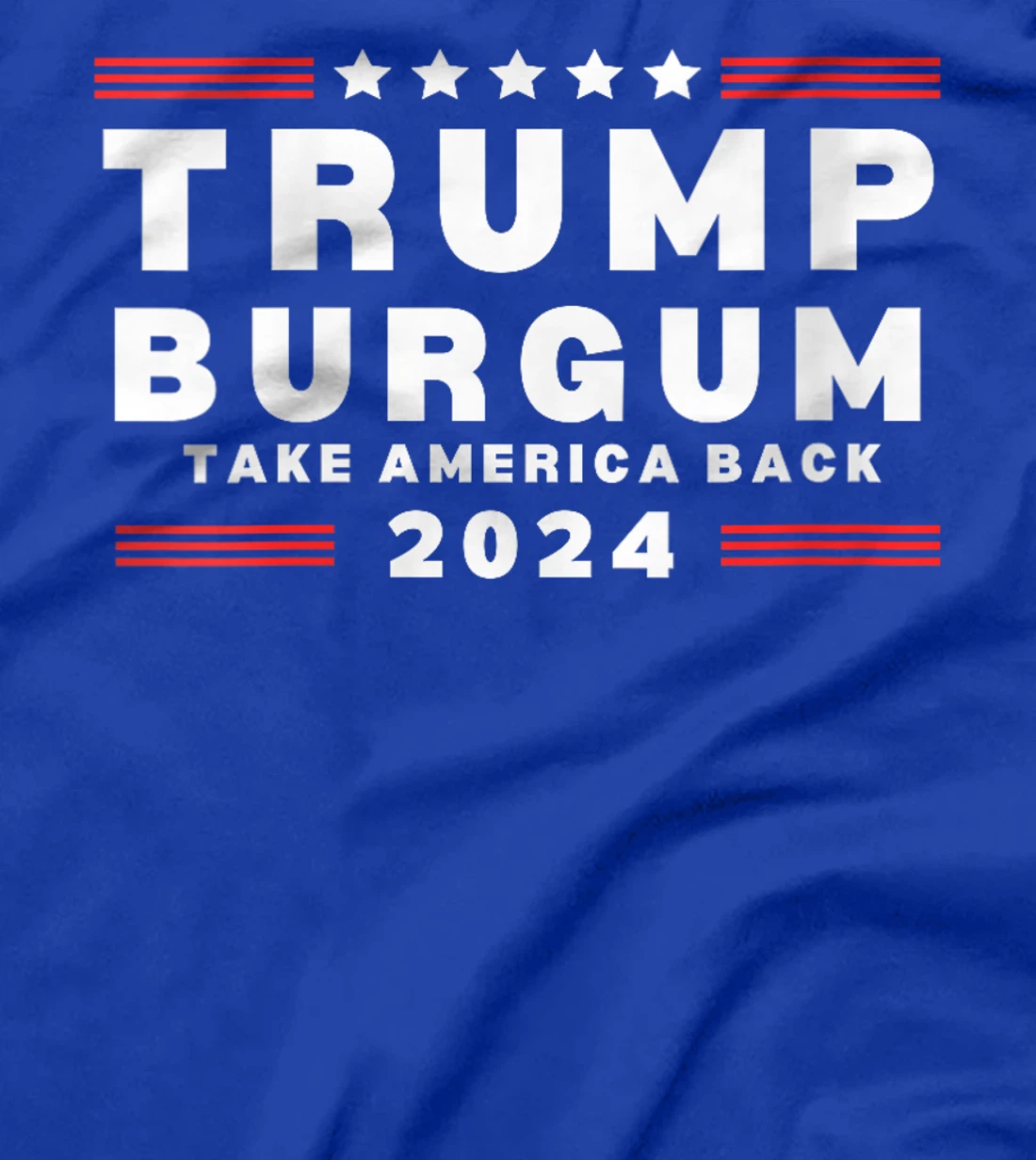Womens Burgum VP Trump Vice President Burgum Trump 2024 T-Shirt