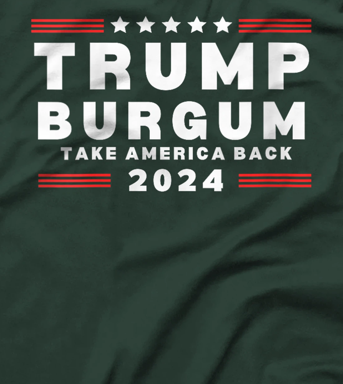 Womens Burgum VP Trump Vice President Burgum Trump 2024 T-Shirt