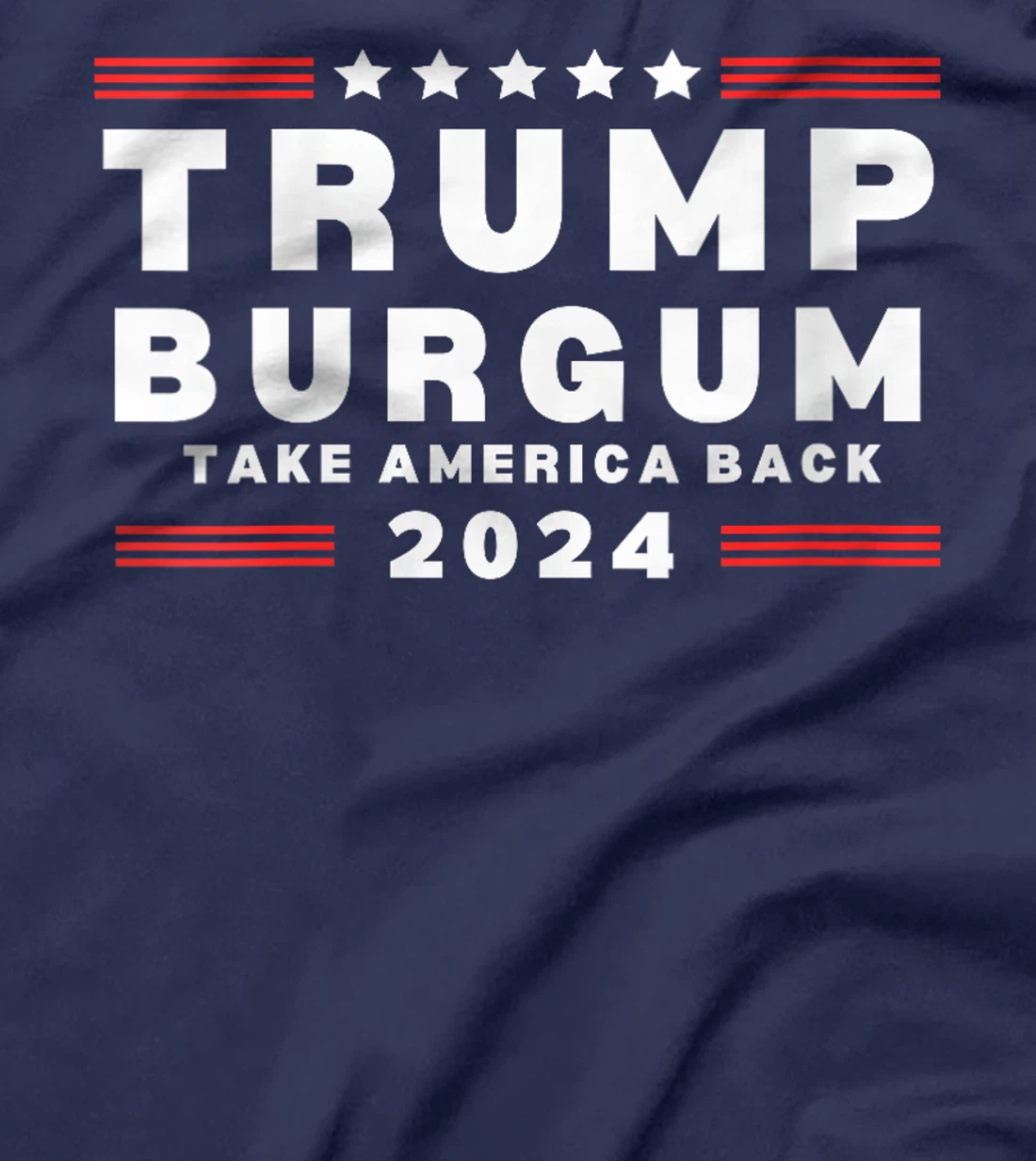 Womens Burgum VP Trump Vice President Burgum Trump 2024 T-Shirt