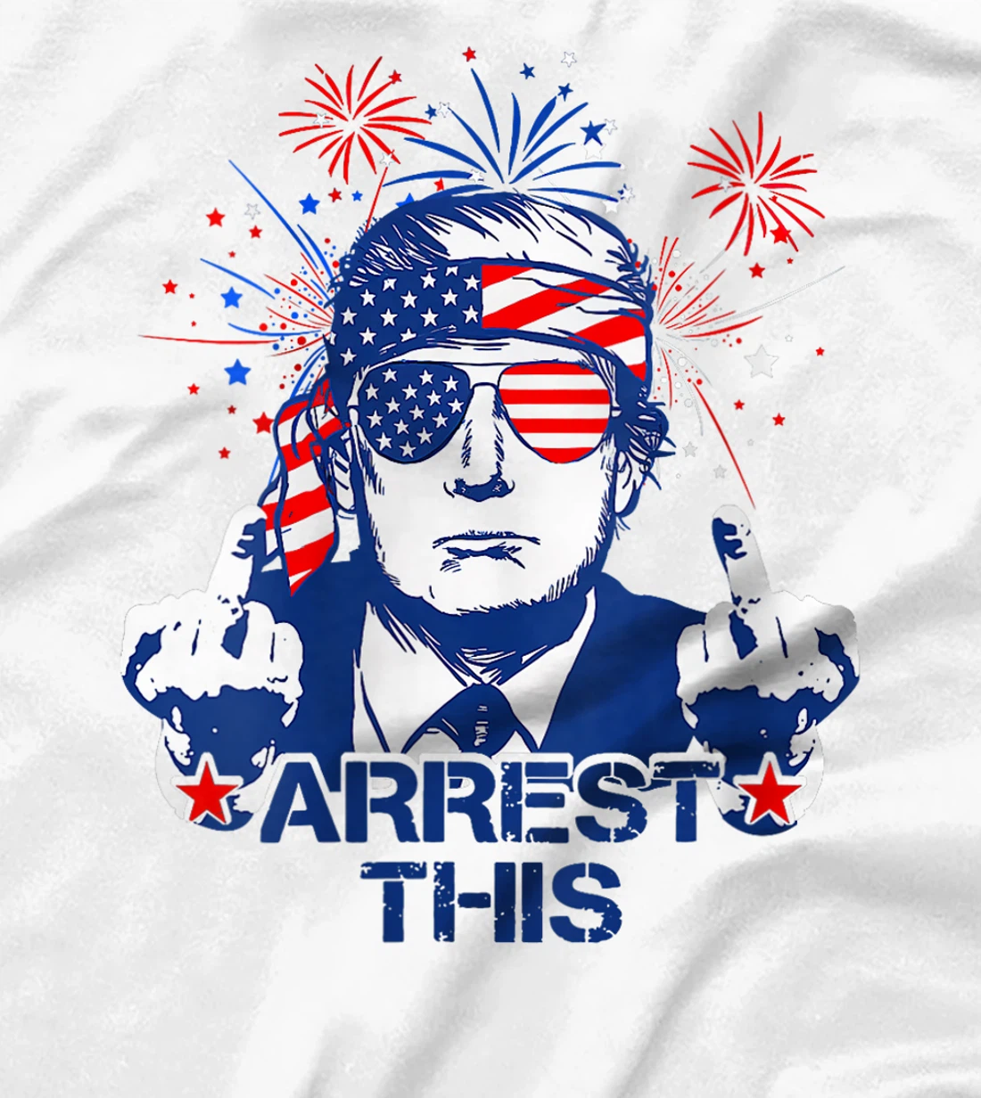Womens Donald Trump Arrest This Fingers 2024 Election Pro Trump T-Shirt