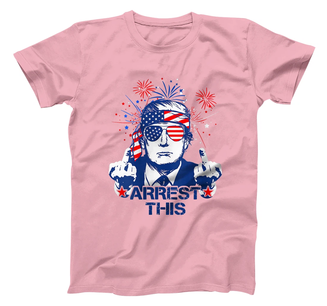 Womens Donald Trump Arrest This Fingers 2024 Election Pro Trump T-Shirt