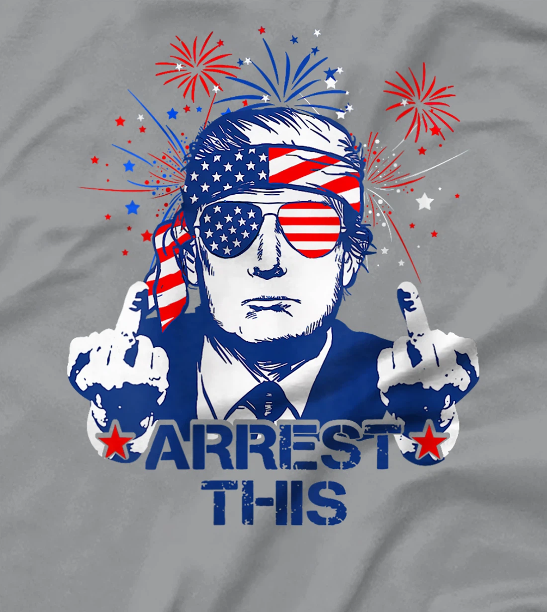 Womens Donald Trump Arrest This Fingers 2024 Election Pro Trump T-Shirt