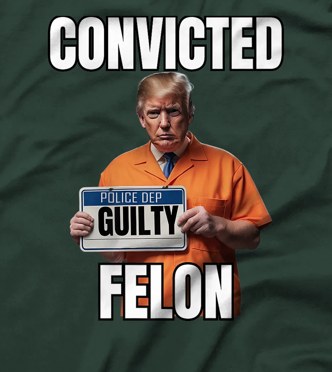 Convicted Felon, Trump Gulity, Funny 34 Felony Convictions Premium T-Shirt