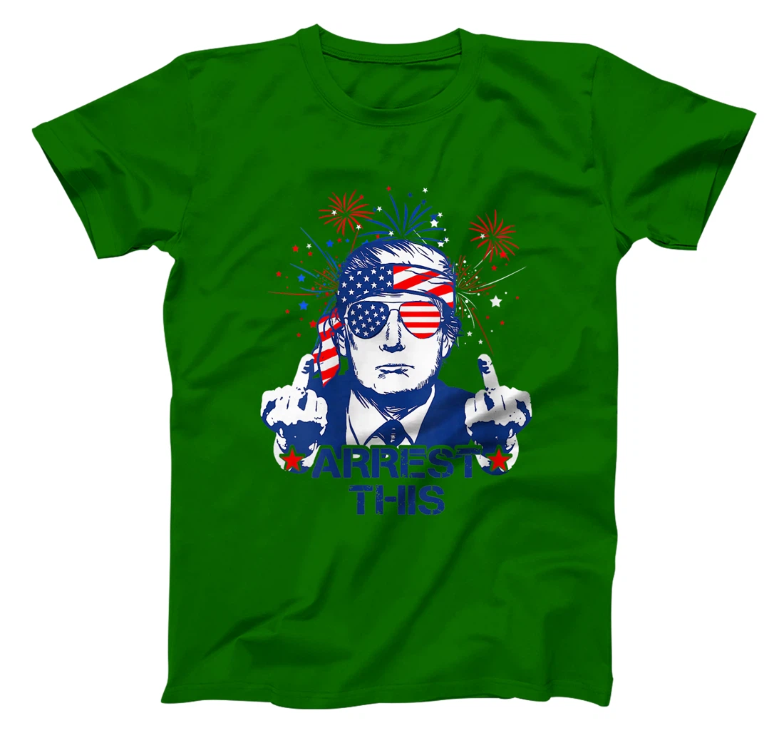 Womens Donald Trump Arrest This Fingers 2024 Election Pro Trump T-Shirt