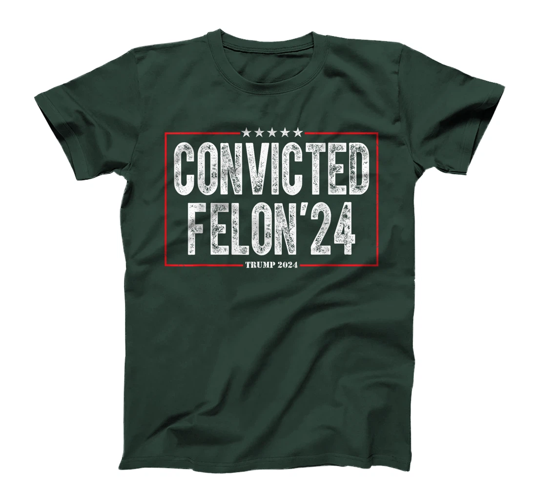 Vote For The Convicted Felon Donald Trump Save America 2024 T-Shirt