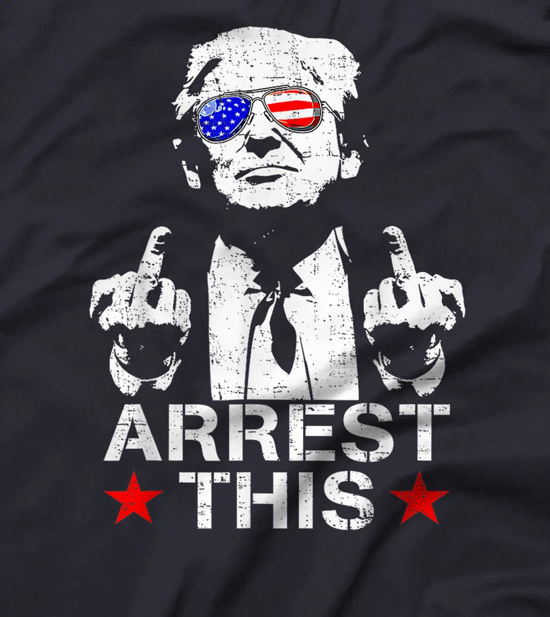 Donald Trump Arrest This Fingers 2024 Election Pro Trump T-Shirt