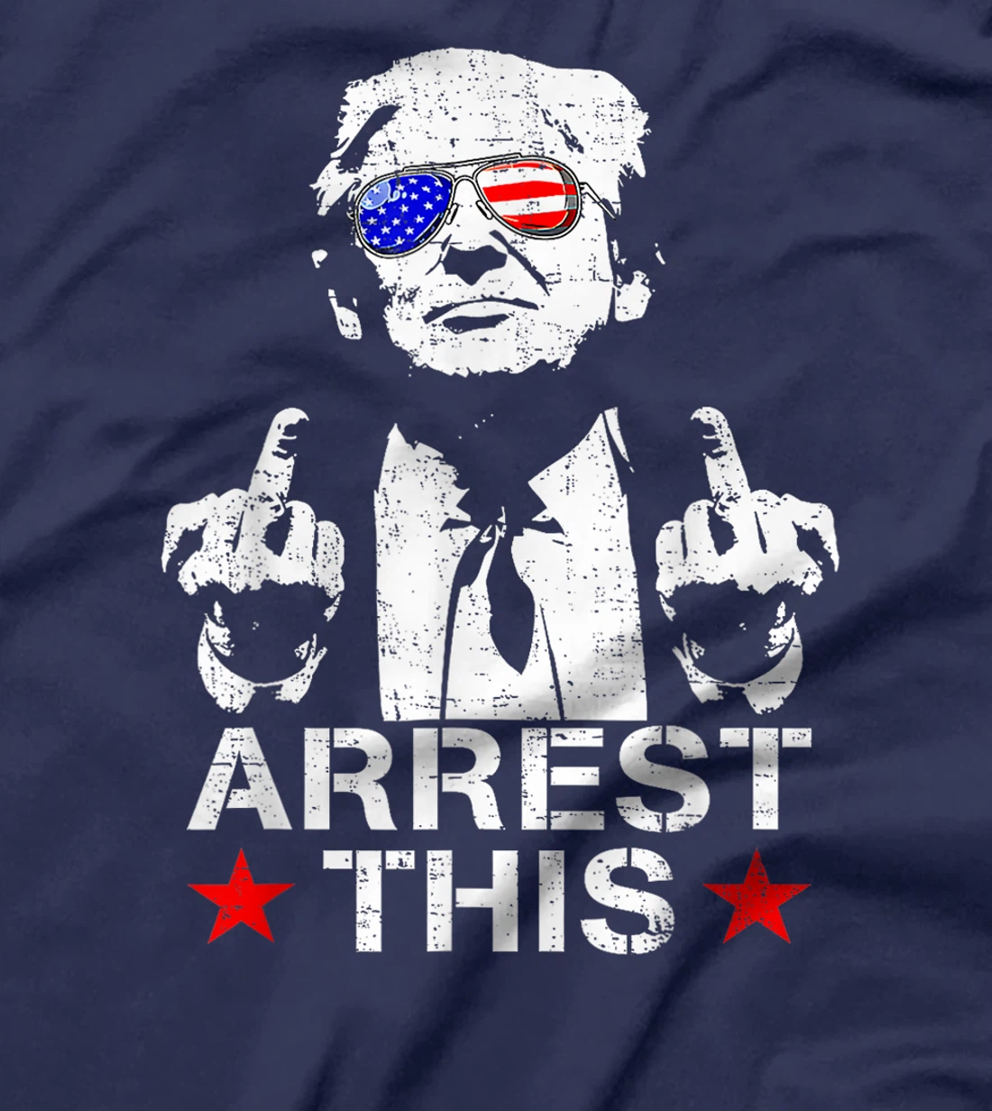 Donald Trump Arrest This Fingers 2024 Election Pro Trump T-Shirt
