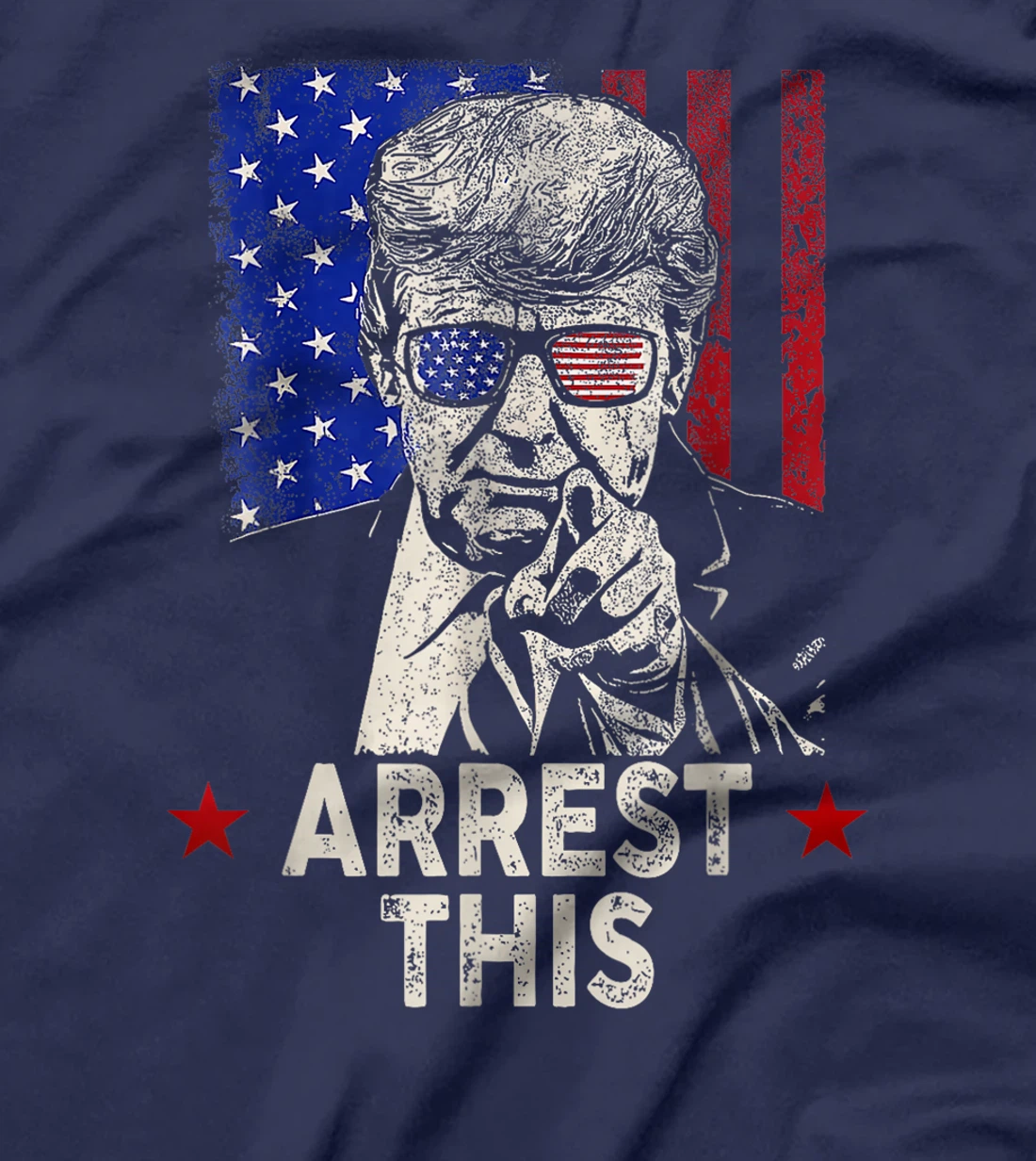 Donald Trump Arrest This Fingers 2024 Election Pro Trump T-Shirt